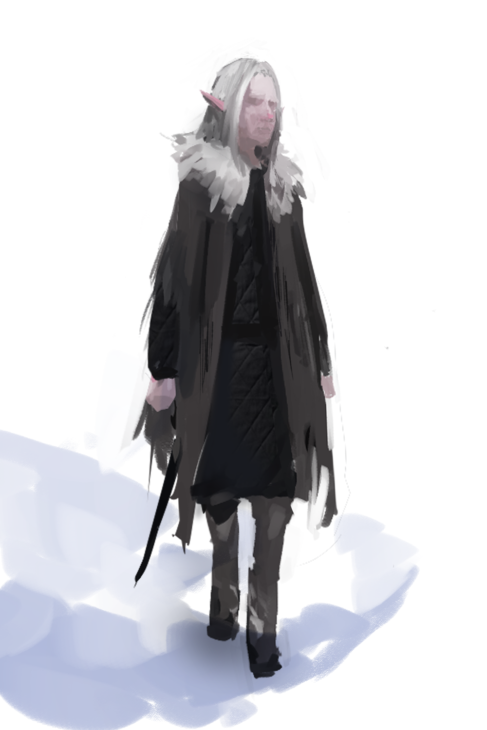 DROW CHARACTER DESIGN thumbnail 2 by arata9000 on DeviantArt