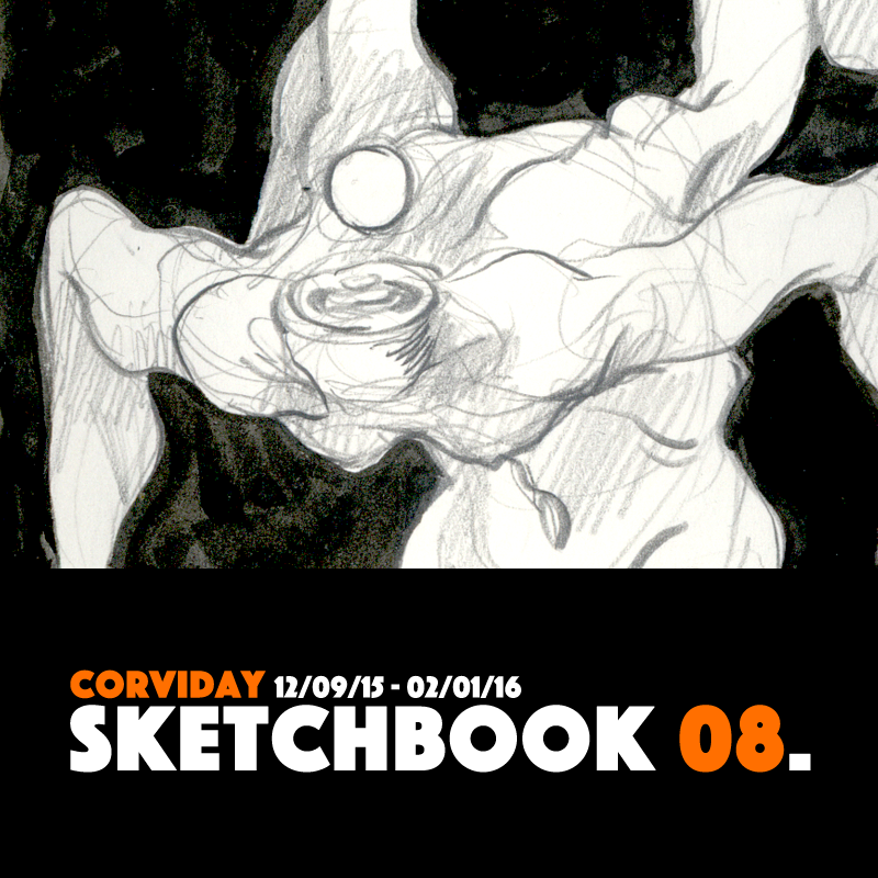 SKETCHBOOK 08 (PDF FOR SALE) by corviday
