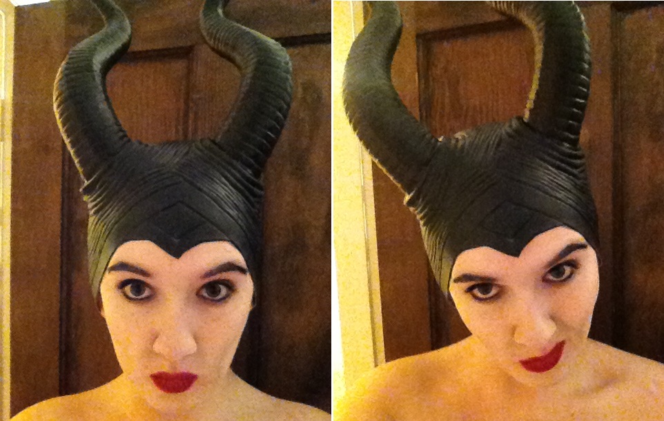 More Maleficent Head Shots {W.I.P Costume Test}