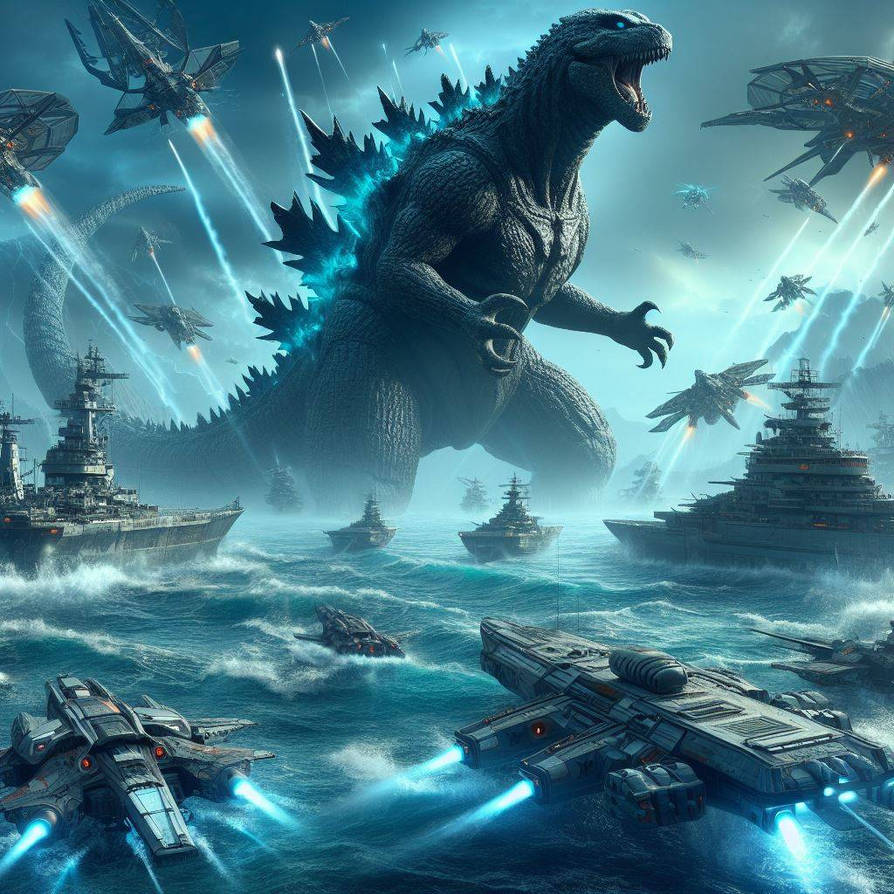 Two Godzilla's Godzilla 2 by PonietakLeyva on DeviantArt