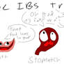 The IBS Trio! (quick drawing and shh if words bad)