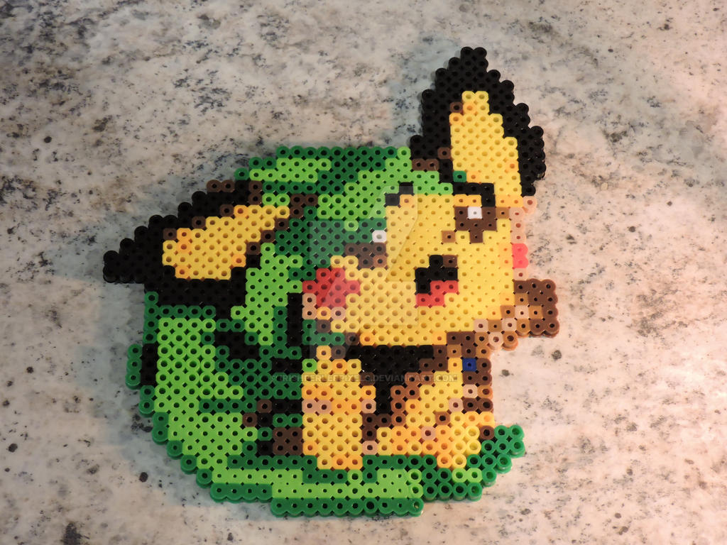 Link Pichu Perler