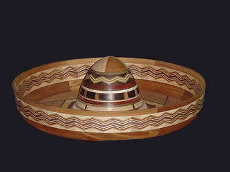 Sombrero - 1100 pieces of wood