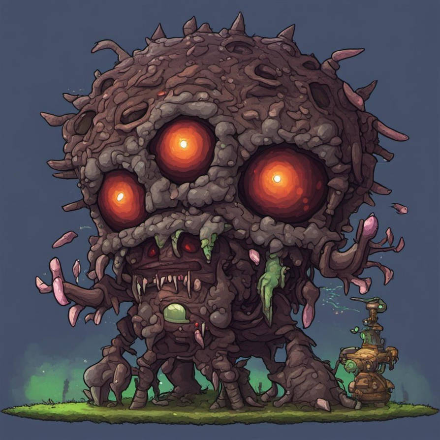 Terraria 1.2 boss arena: The Organ Grinder by Sherio88 on DeviantArt