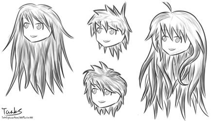 Anime hairstyles