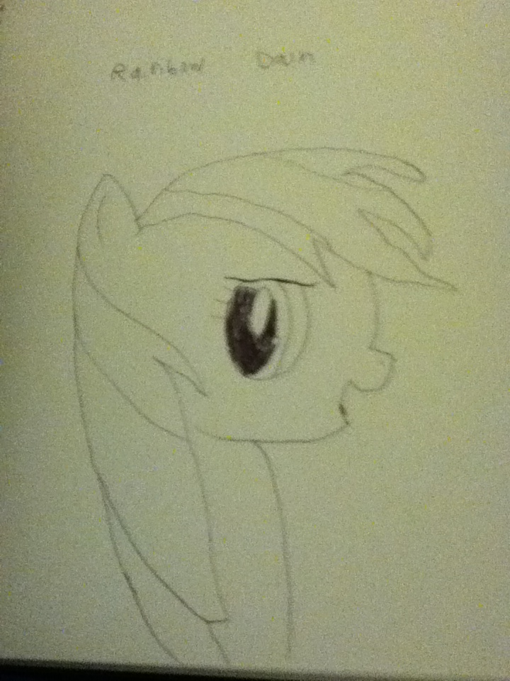 Ink Ponies #3: Rainbow Dash