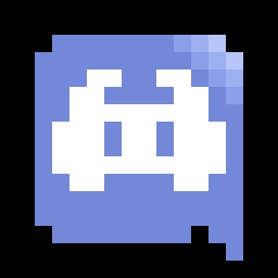 Discord logo pixel art : r/PixelArt