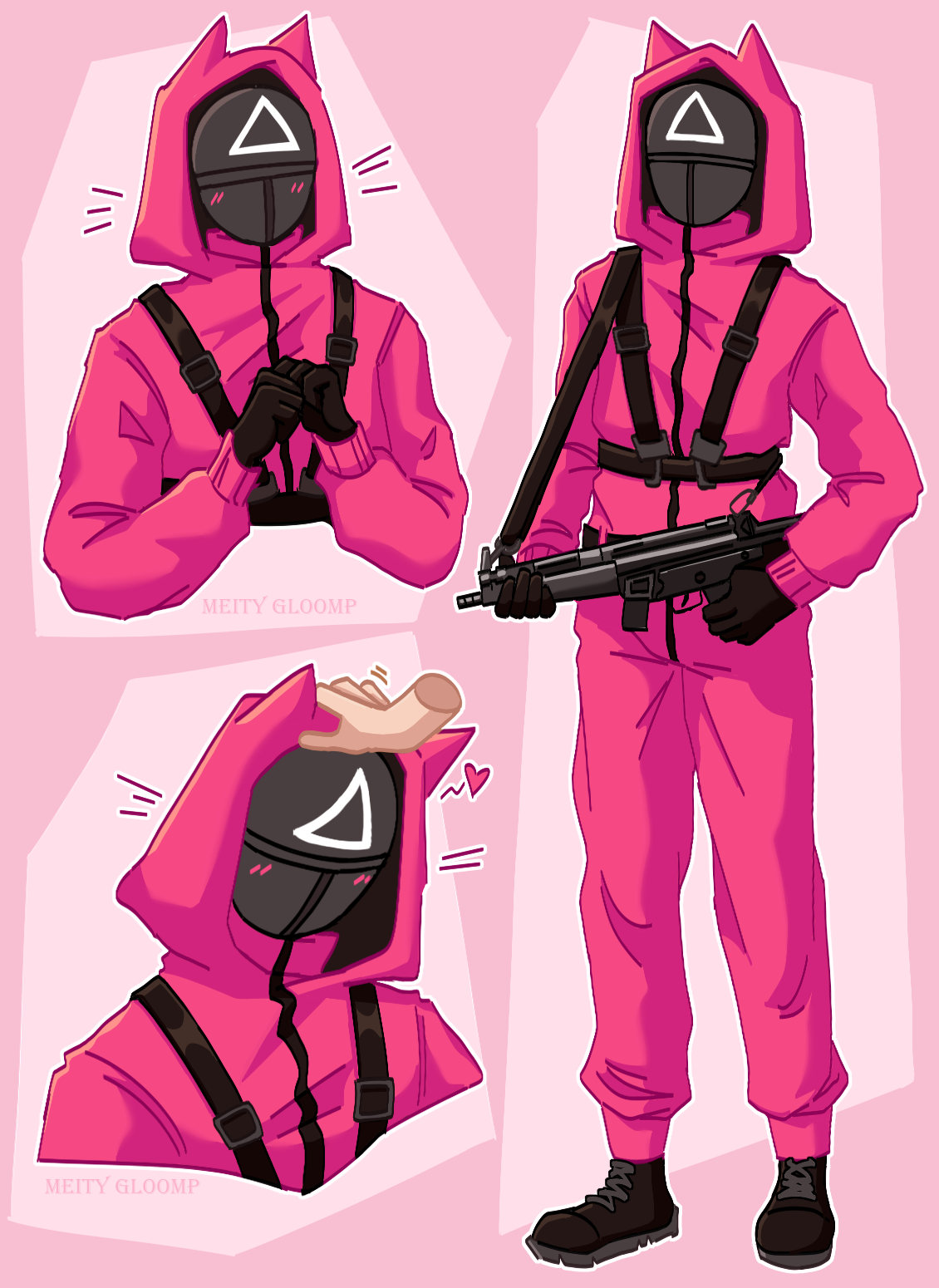 Pink Soldier by Meity-Gloomp on DeviantArt