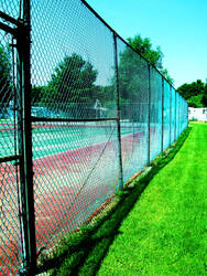 Blue Fence