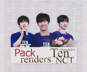 Pack renders Ten-NCT by CheesezlyD.A