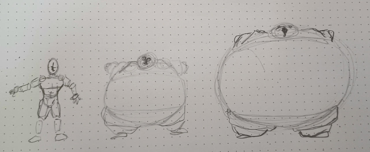 Exploding Man Sketch by FinalForms on DeviantArt