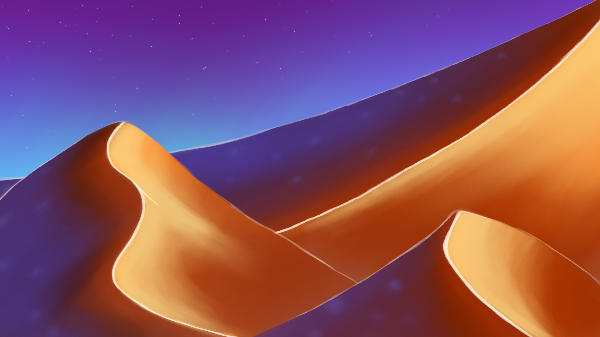 Background Concept #2 - Starlight Dunes