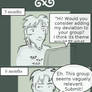 Highlights from my dA experience - 5000 hits comic
