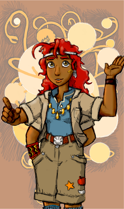 CMWGE fanart - Jasper Irinka in Casual Clothes by Elyandarin