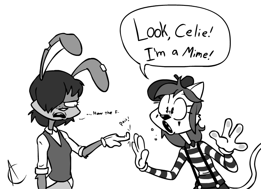 Celie Hates mimes