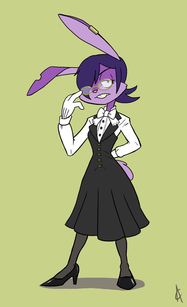Deviantart Rabbit Kick Ass-kicking Librarian Rabbit by Atrox-C on DeviantArt