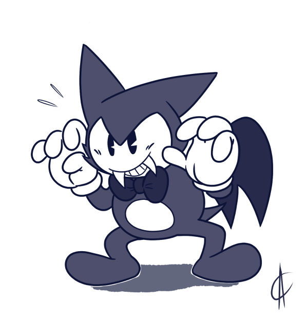 COMM - Blithe Bat by Atrox-C on DeviantArt