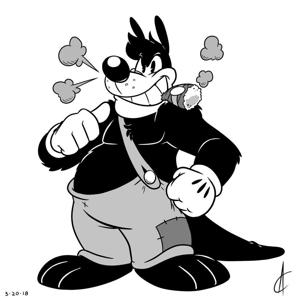 Cartoon Ruffian COMM - Ruffian Rubberhose Roo by Atrox-C on DeviantArt