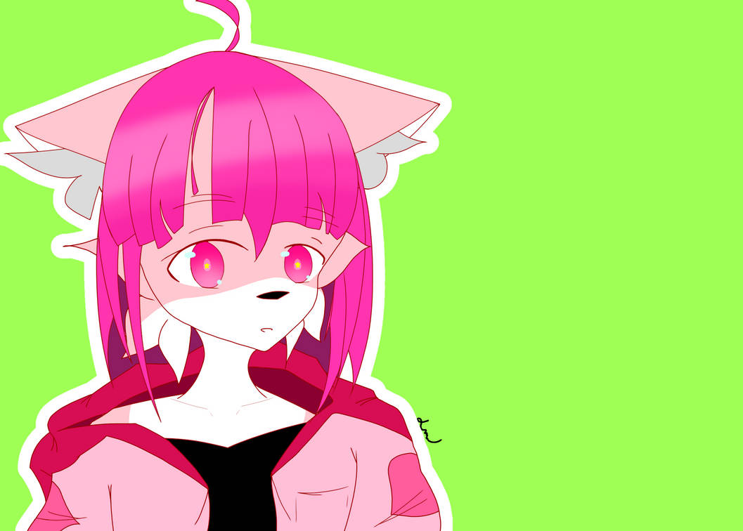 Pink Wolf by Smugste on DeviantArt