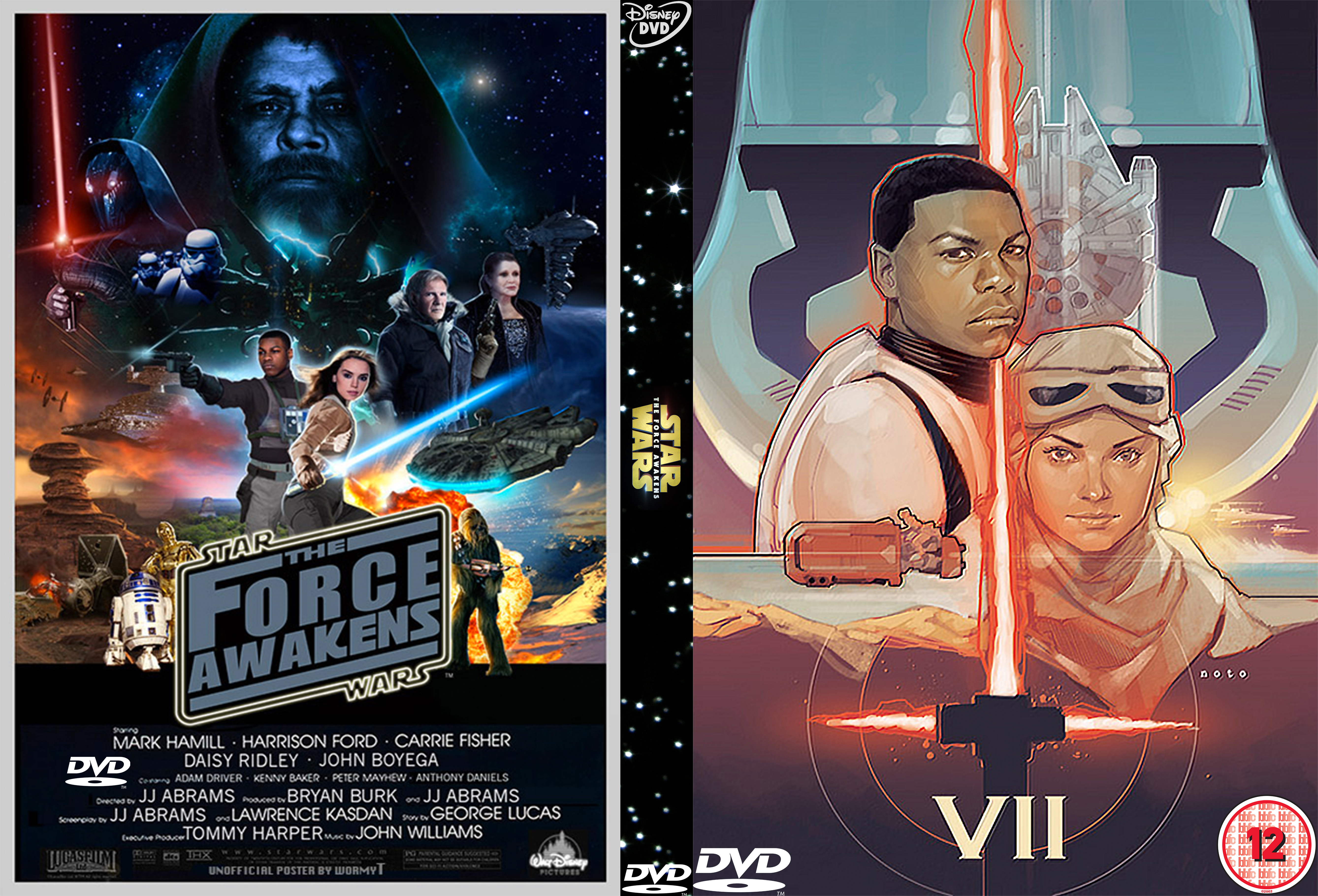 Star Wars: The Force Awakens | DVD Cover by ObiGamers on ...