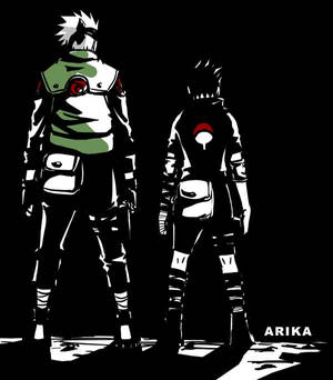 Sasuke and Kakashi