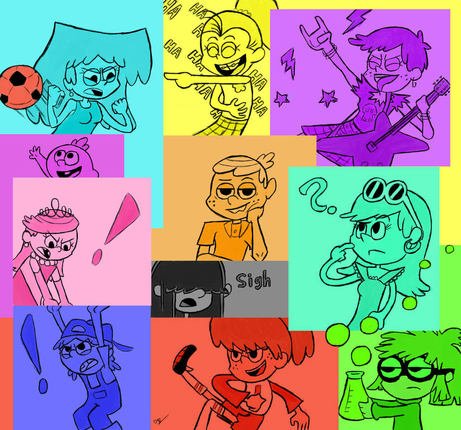 A Big Loud Family by fromationstuidio on DeviantArt