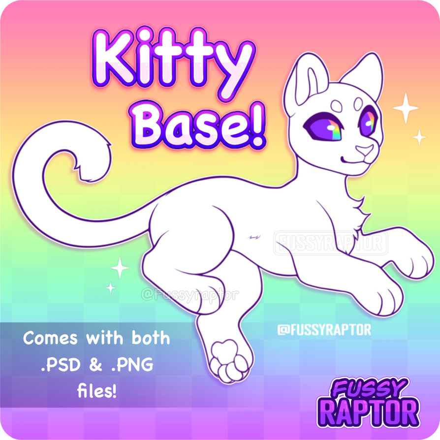 Kitty Base! by Fussyraptor on DeviantArt
