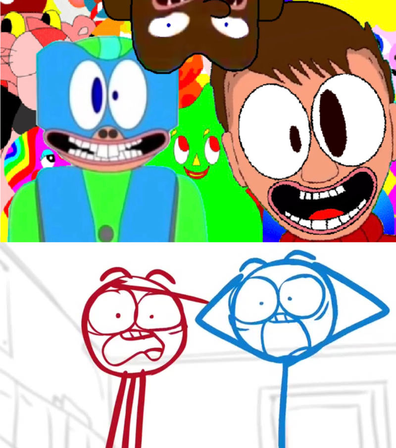 Red and Blue Reacts to The Problem Solverz by AaliyahSPFan2010 on ...