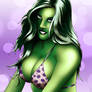 She Hulk Bikini Shoot