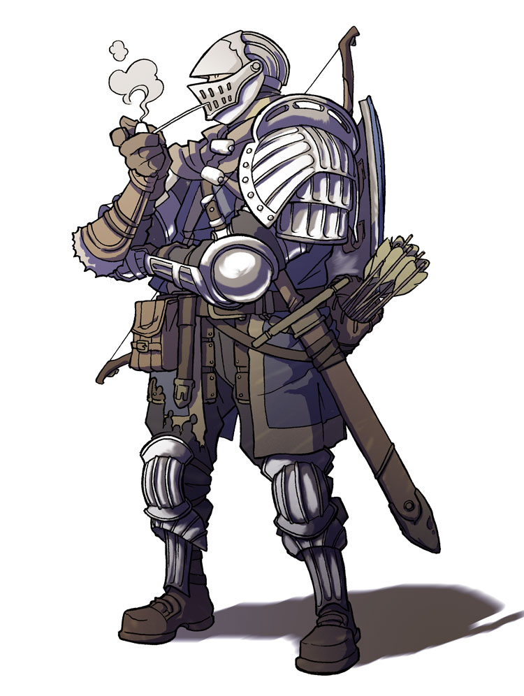 Dark Souls - Oscar, Knight of Astora