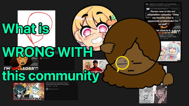 There's a thumbnail I made for one of my video 