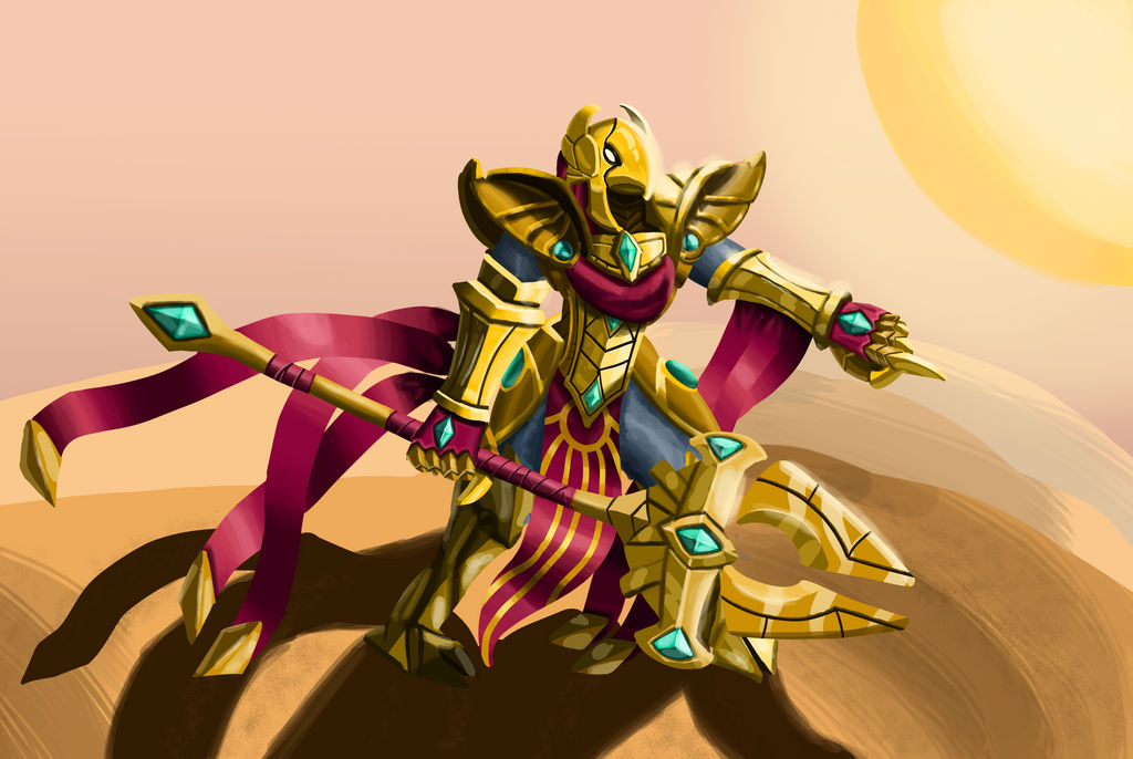 Azir by therandomyordle on DeviantArt