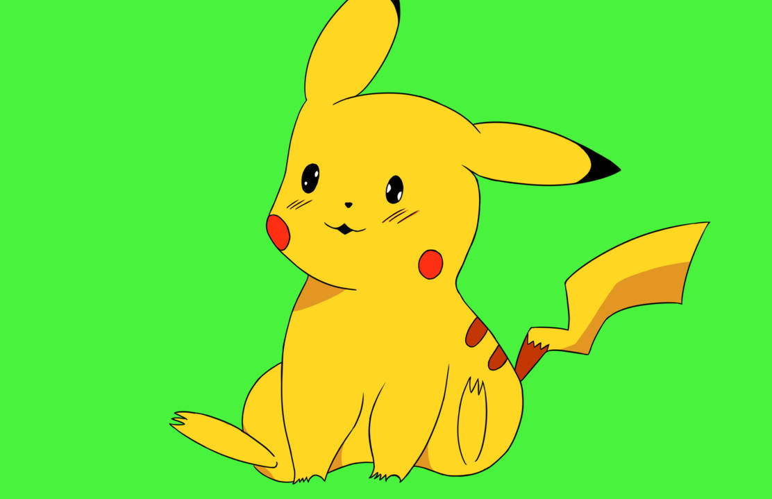 Pikachu Color Cheeks Pikachu Color by Khara20 on DeviantArt