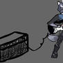 Starwolf Playing Guitar