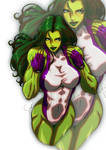 She-Hulk color by suppa-rider