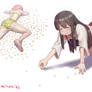 Akagi cleans up the setsubun.