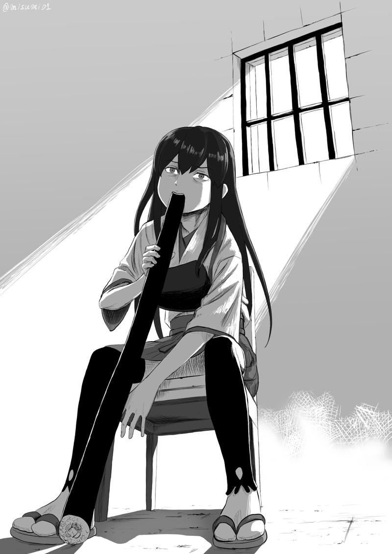 Akagi Who Eats Ehomaki Because It Is Setsubun By Misumi Illustration On Deviantart Akagi Who Eats Ehomaki Because It Is Setsubun By Misumi Illustration On Deviantart