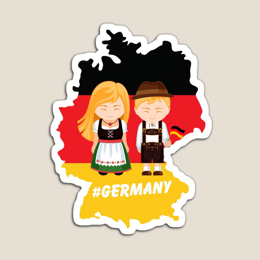 Germany Flag Map by StefanZL on DeviantArt