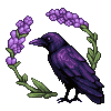 'Lavender' Pixel art by Helmjau