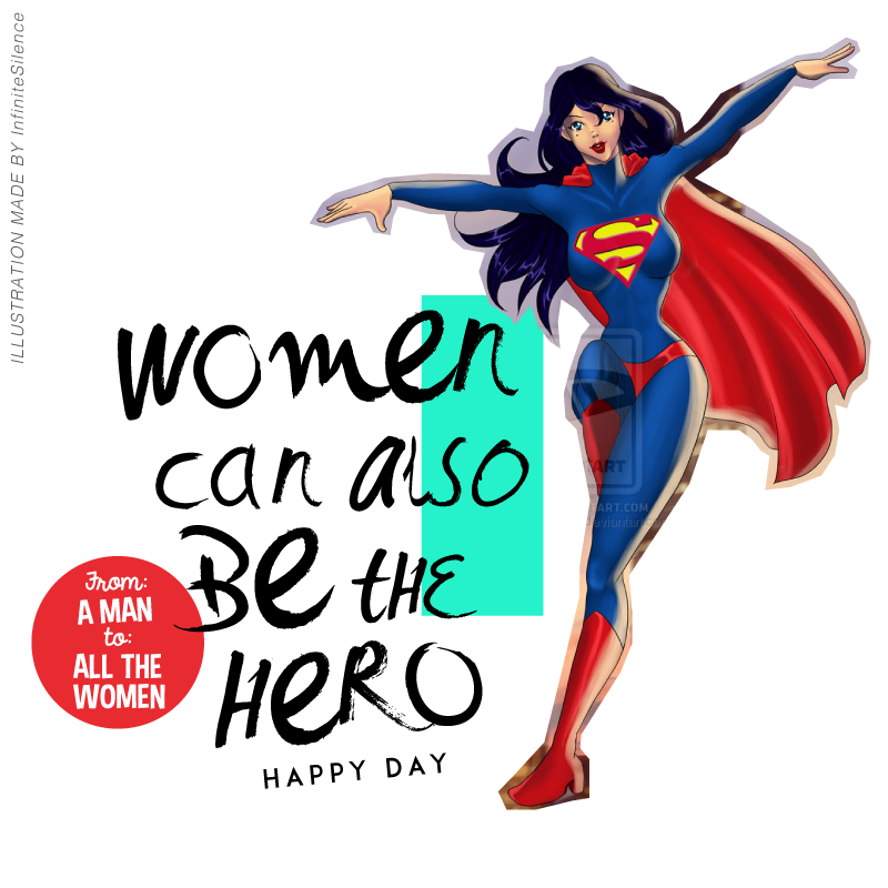Superwoman-Womens-day by xKuun on DeviantArt