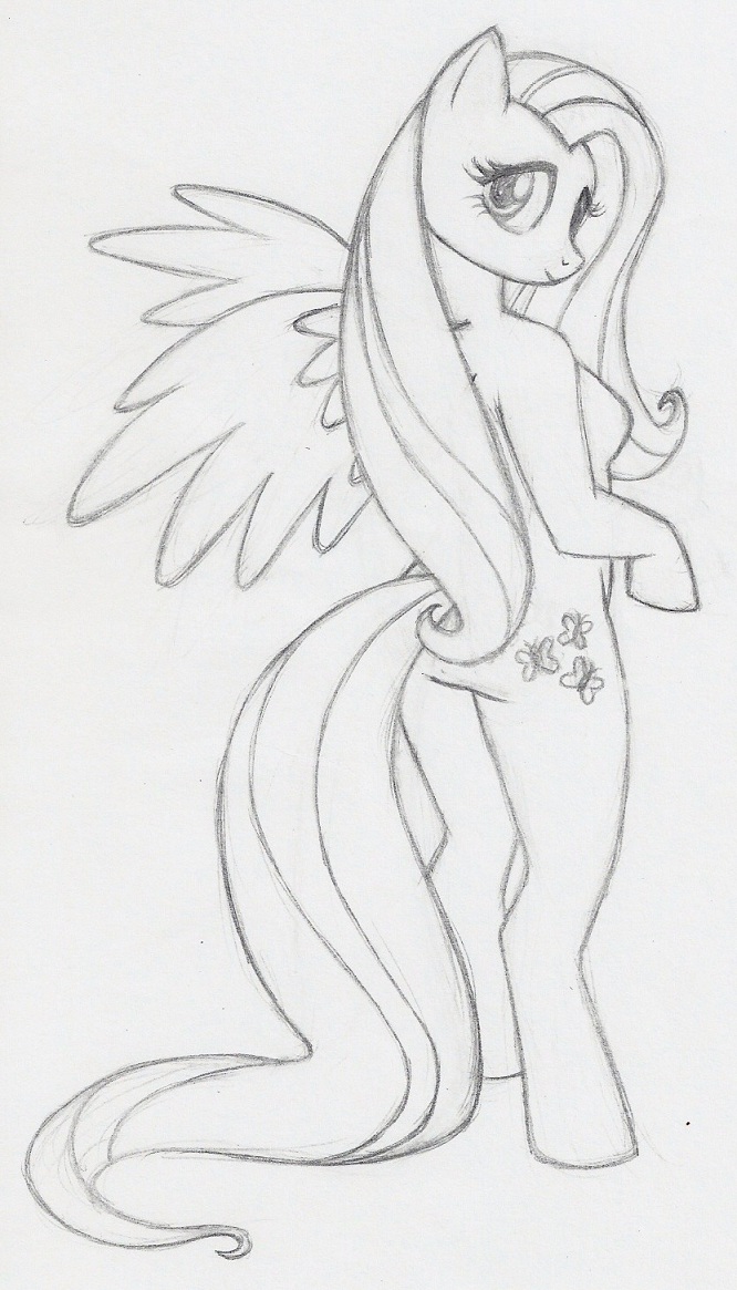 Fluttershy anthro