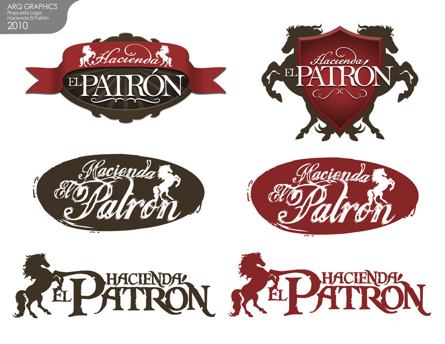 Logos - Hacienda El Patron by ARQstudio on DeviantArt