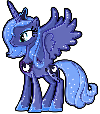 Luna - pixelart