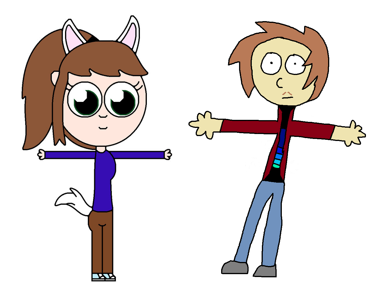T Deviantart T-Posing by ZPAINTER on DeviantArt