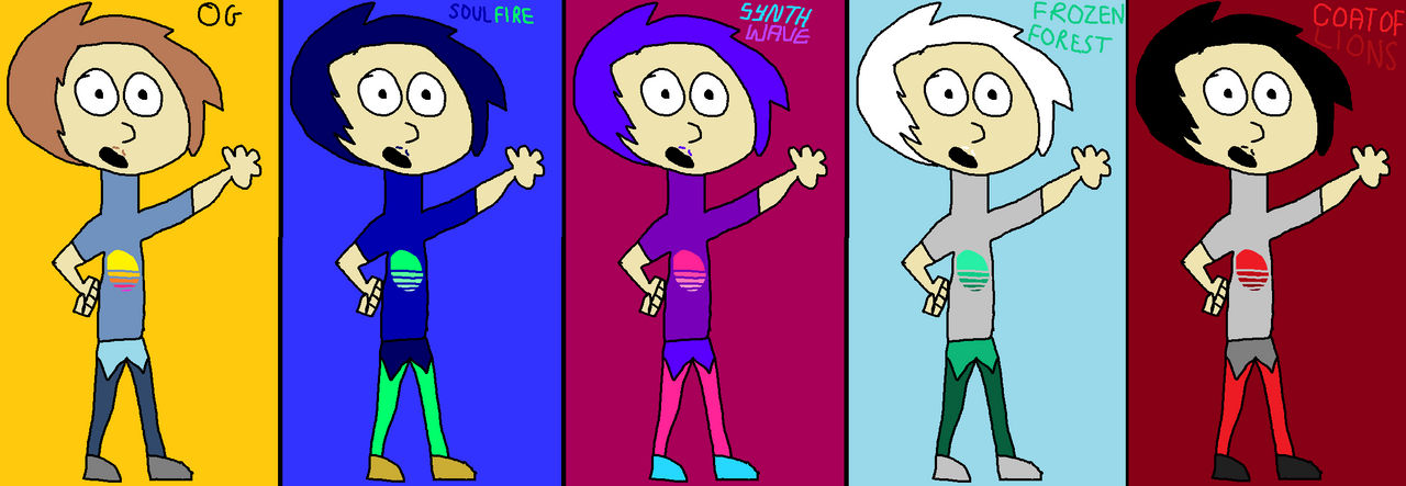 All Battle pass Colors (Updated) by ZPAINTER on DeviantArt