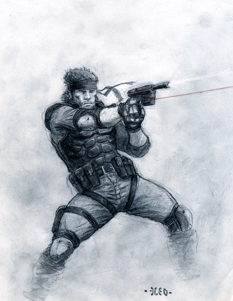 Solid Snake by Nordheimer on DeviantArt