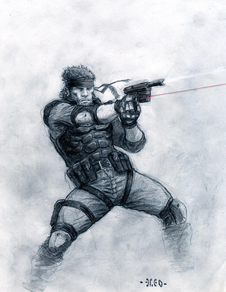 Solid Snake by Nordheimer on DeviantArt