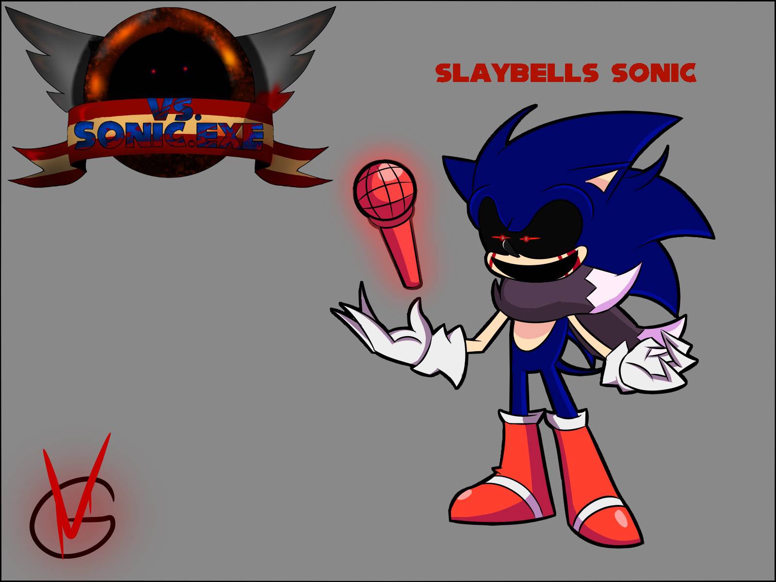 FNF: Sonic.EXE sings Slaybells 🔥 Jogue online