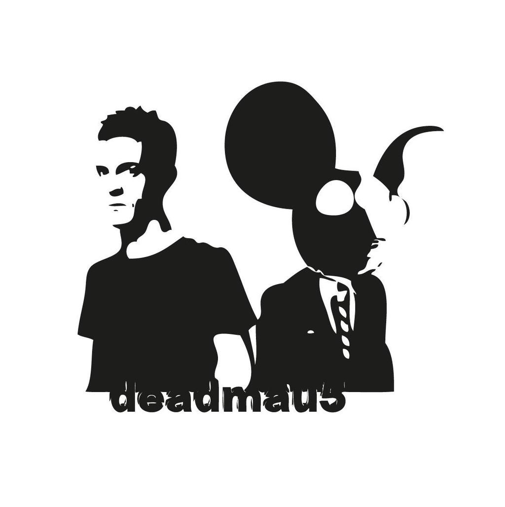DEADMAU5 Stencil By MrNoInch On DeviantArt deadmau5-stencil-by-mrnoinch-on-deviantart