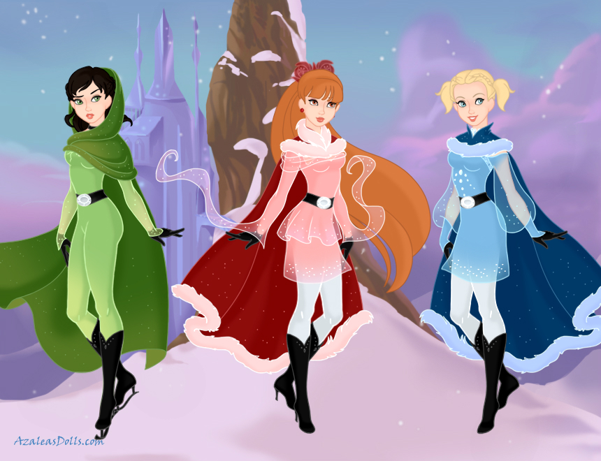 AzaleasDolls SnowQueenScene - Disney Princesses 2 by CheshireScalliArt on  DeviantArt